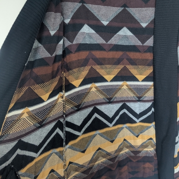 Women’s MISSONI x Target Open Front Cardigan Sweater Chevron LongSleeve Size XS - Picture 5 of 7